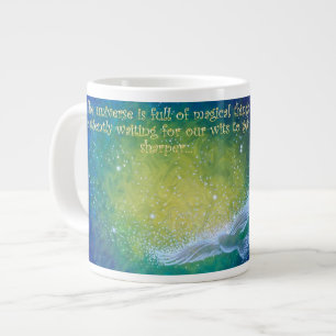 Caneca De Café Grande 20 oz. Café Mug, Art Mug, Dove