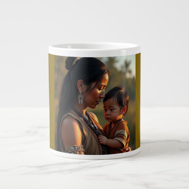 Caneca De Café Grande 20 oz Jumbo Mug (Frente)