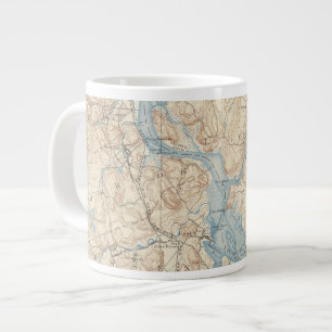 Caneca De Café Grande 28 Folha de Saybrook