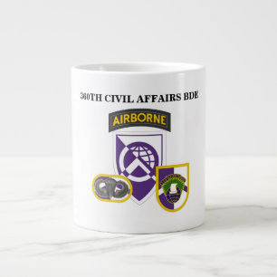 CANECA DE CAFÉ GRANDE 360.º ASSUNTOS CIVIS BRIGADE JUMBO MUG