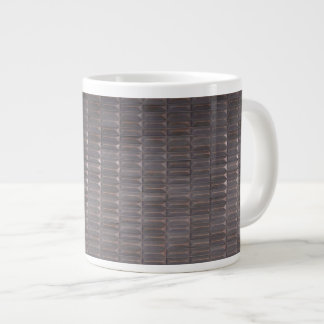 Caneca De Café Grande 3D Geometric Tile