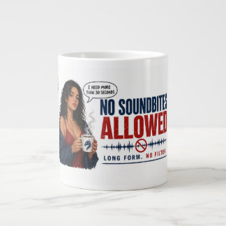 Caneca De Café Grande 3x A Intensidade!