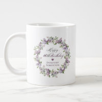 60.º Aniversário Personalizado - Presente Roxo Lil