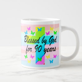 CANECA DE CAFÉ GRANDE 90 CHRISTIAN BIRTHDAY BLESSINGS MUG