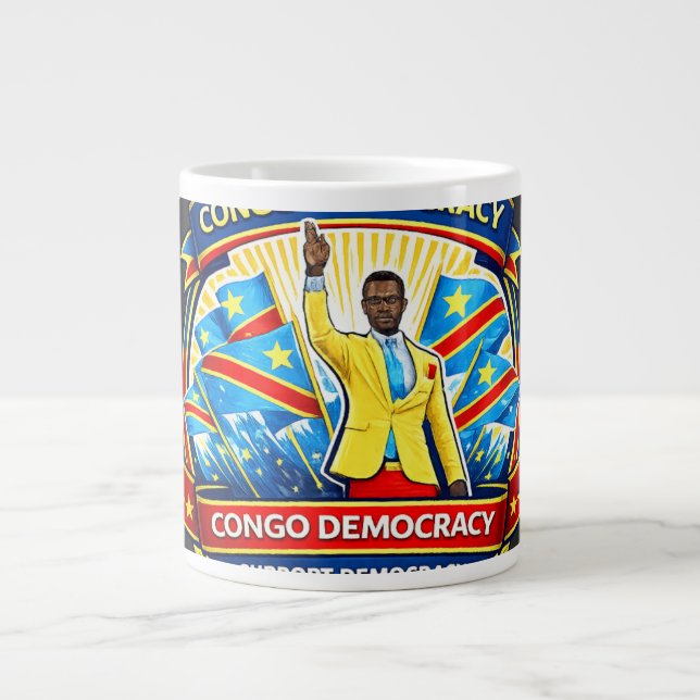 Caneca De Café Grande 90 Minutos Sem Se Mover – O Lendário Congo Fa (Frente)