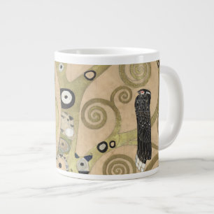 Caneca De Café Grande A Árvore da Vida, Pintura a Óleo de Gustav Klimt