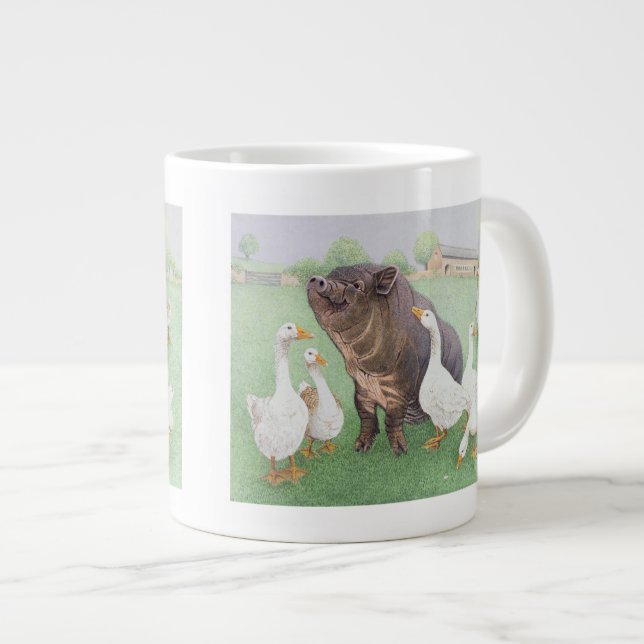 Caneca De Café Grande A boa vida (Frente Esquerda)