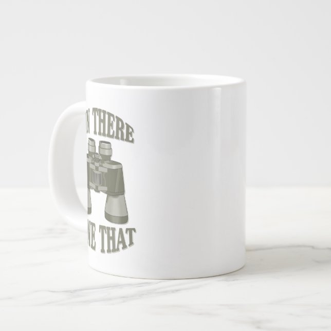 Caneca De Café Grande A Caixa Fez Isso (Frente Esquerda)