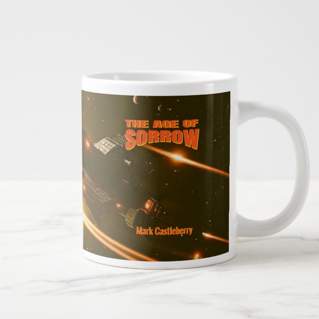 Caneca De Café Grande A Era da Dor (Direita)