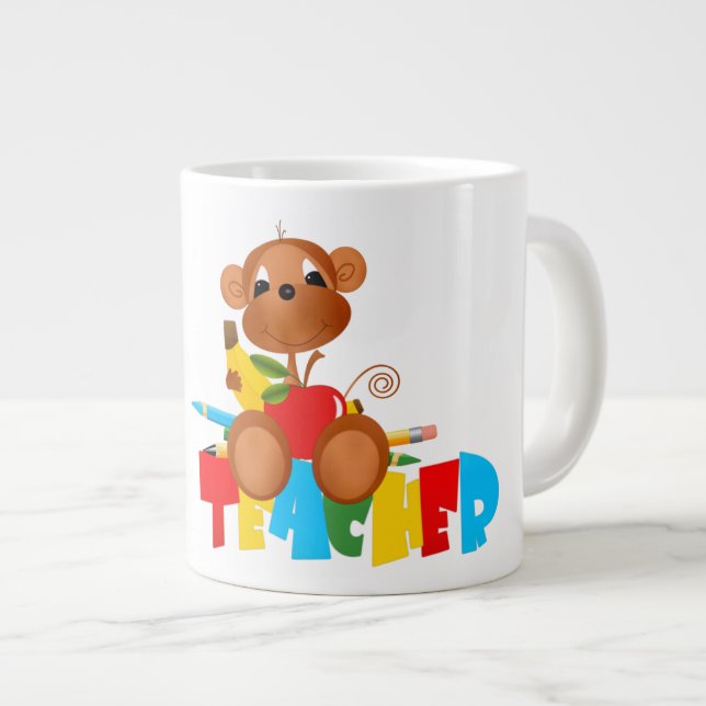 Caneca De Café Grande A escola é Legal - Jumbo Mug (Frente Esquerda)