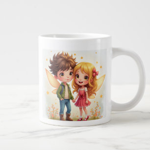 Caneca De Café Grande A fada de Starlight Mugs