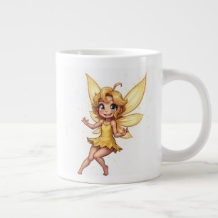 Caneca De Café Grande A fada engraçada Mugs