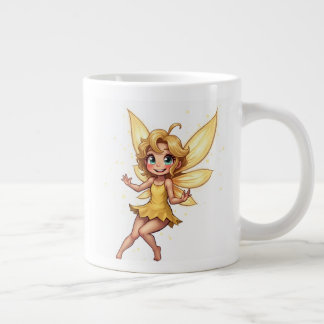 Caneca De Café Grande A fada engraçada Mugs