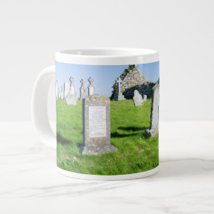 Caneca De Café Grande A ilha Benbecula (Beinn nam Fadhla)