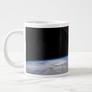 Caneca De Café Grande A Ilha De Hispaniola Com Sunglin