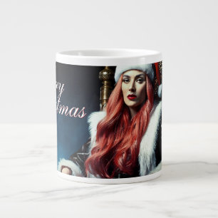 Caneca De Café Grande A irmã mais sensual do Papai Noel - Merry Xmas 031