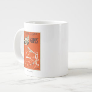 Caneca De Café Grande A maior comédia de Clyde Fitch, "Girls" Theater 2