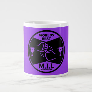 Caneca De Café Grande A melhor sogra do mundo