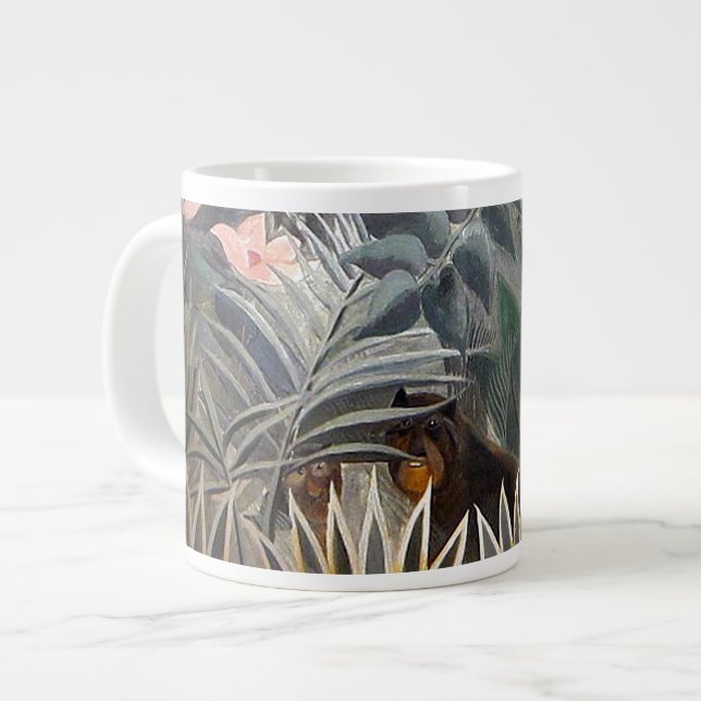 Caneca De Café Grande A selva equatorial (Frente Esquerda)