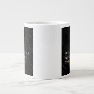 Caneca De Café Grande A Verdade de Marcus Aurelius: Moldando a Vida