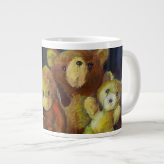Caneca De Café Grande A vida de Teddy Bears