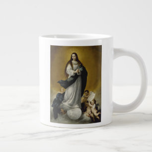 Caneca De Café Grande A Virgem da Conceição Imaculada