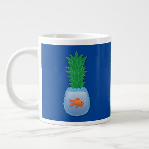 Caneca De Café Grande Abacaxi Peixe gigante Mug de café