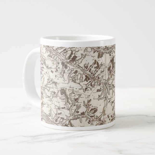 Caneca De Café Grande Abbeville (Frente Esquerda)