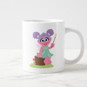 Caneca De Café Grande Abby Cadabby Toasting Marshmallow