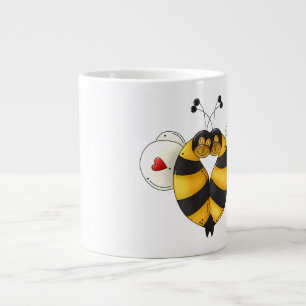 Caneca De Café Grande Abelha - Jumbo Mug