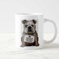 Abraçar um Bulldog