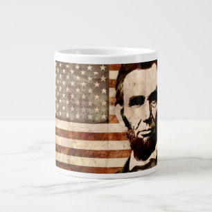 Caneca De Café Grande Abraham Lincoln
