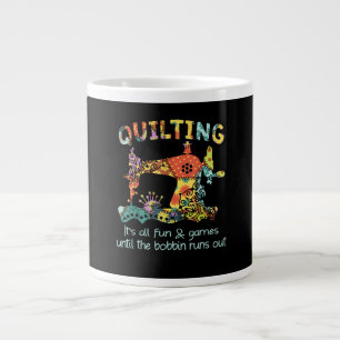 Caneca De Café Grande Acabar Com Todo O Jogo E Diversão Até Que Bobbin