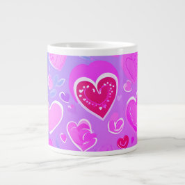 Caneca De Café Grande Acalme-se |