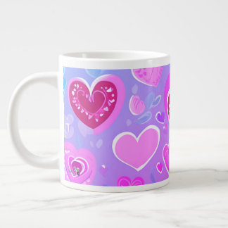 Caneca De Café Grande Acalme-se |