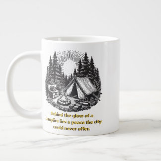 Caneca De Café Grande Acampamento