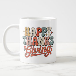 CANECA DE CAFÉ GRANDE AÇÃO DE GRAÇAS