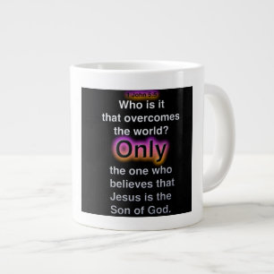 Caneca De Café Grande Acredite- Jumbo Mug