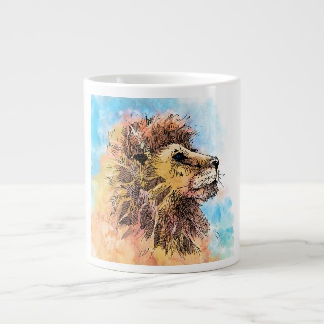 Caneca De Café Grande Acredite na música especializada (Frente)