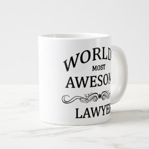 Caneca De Café Grande Advogado mais incrível do mundo