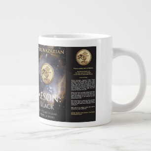 Caneca De Café Grande Aeson Black Novella Mug
