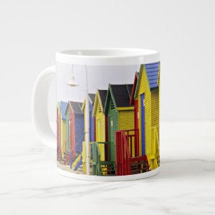 Caneca De Café Grande África do Sul, Cabo Ocidental, St James. Colorido
