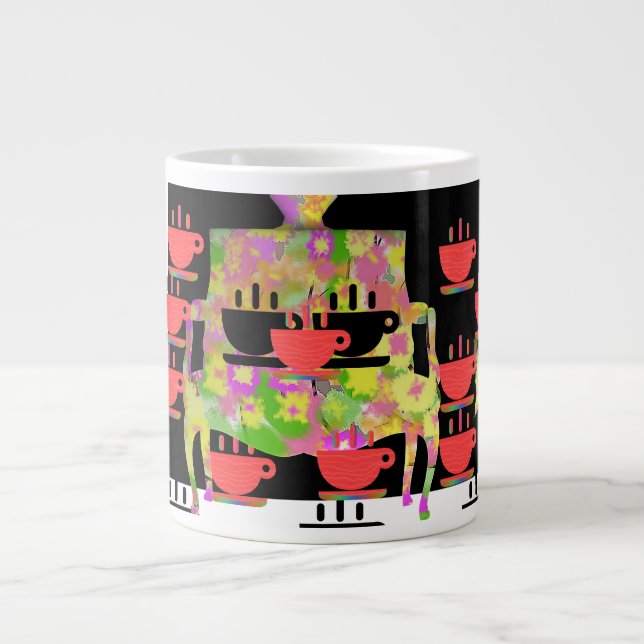 Caneca De Café Grande Afternoon Tea  (Frente)