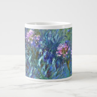 Caneca De Café Grande Agapanthus Impressionismo Art Mug