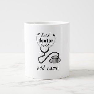 Caneca De Café Grande Agradecimento de Formatura ao Melhor Médico Person