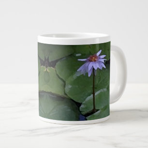Caneca De Café Grande Água Lily
