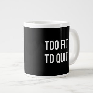 Caneca De Café Grande Ajustado Malhação Engraçado Aspas Pretas