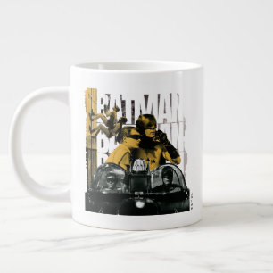 Caneca De Café Grande Álbum de Fotografias do Duo Dinâmico