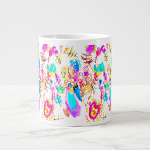 Caneca De Café Grande Alegria de Pavão Gentil 