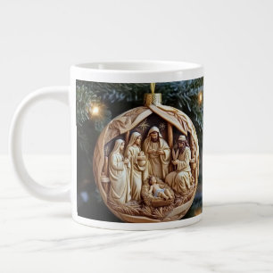 Caneca De Café Grande Alegria para o Mundo O Senhor Veio – Chri cristã